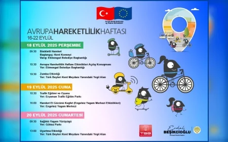 ETİMESGUT BELEDİYESİ AVRUPA HAREKETLİLİK HAFTASI’NI “HERKES İÇİN HAREKETLİLİK” TEMASIYLA KUTLAYACAK!